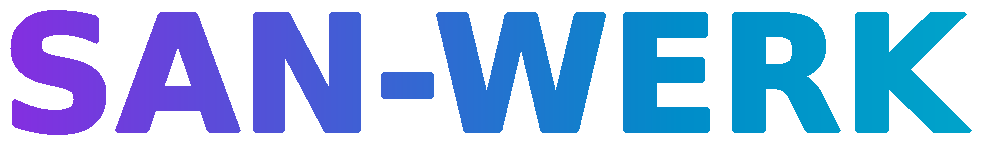 Die Grafik zeigt das Logo von SAN-WERK aus Berlin.